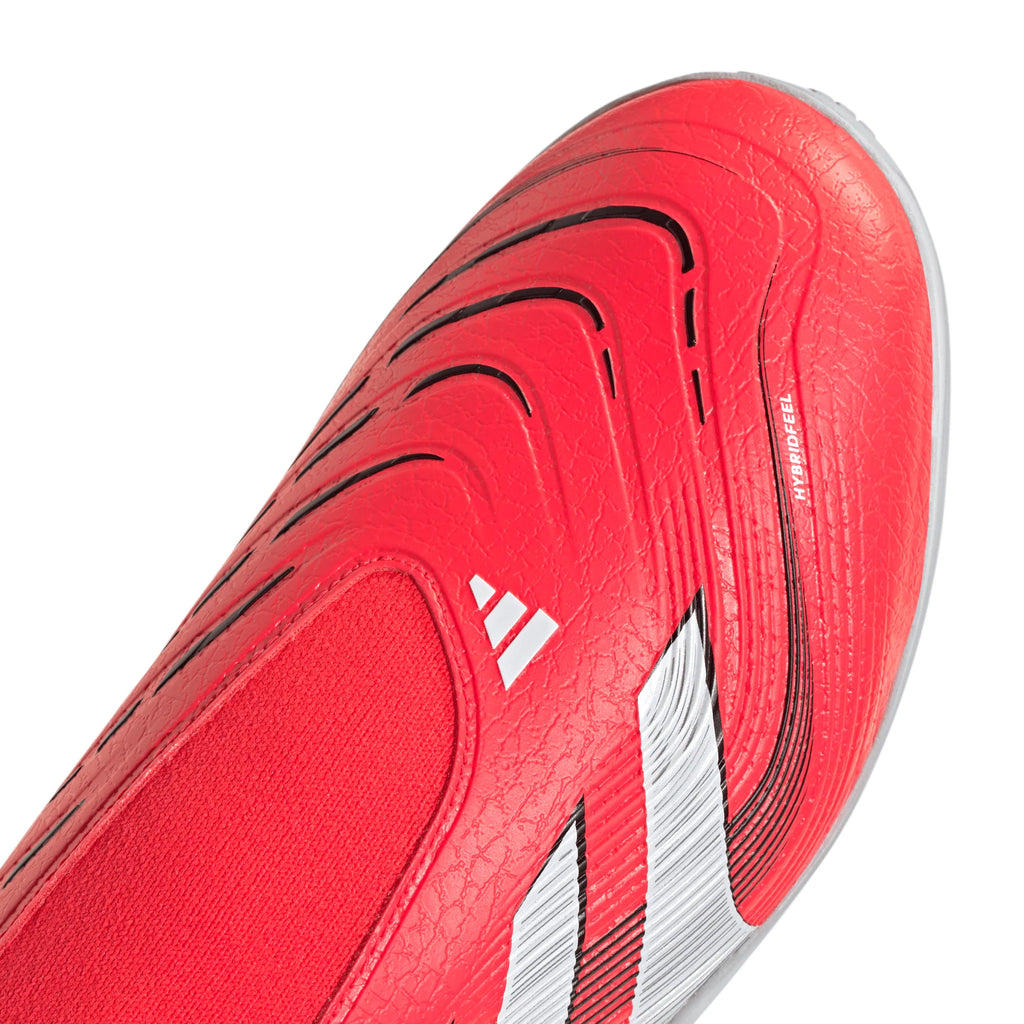 adidas Predator League Laceless Turf Boots Red White