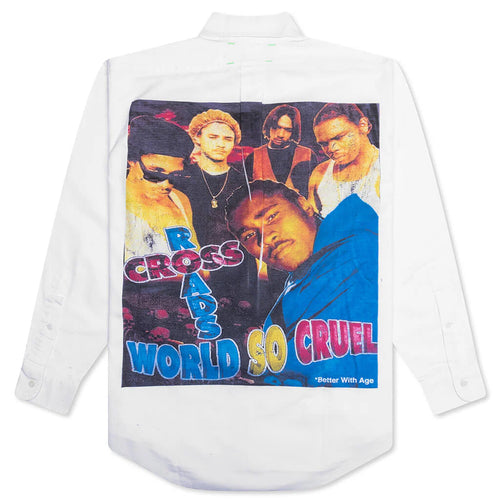 Crossroads Button Down White