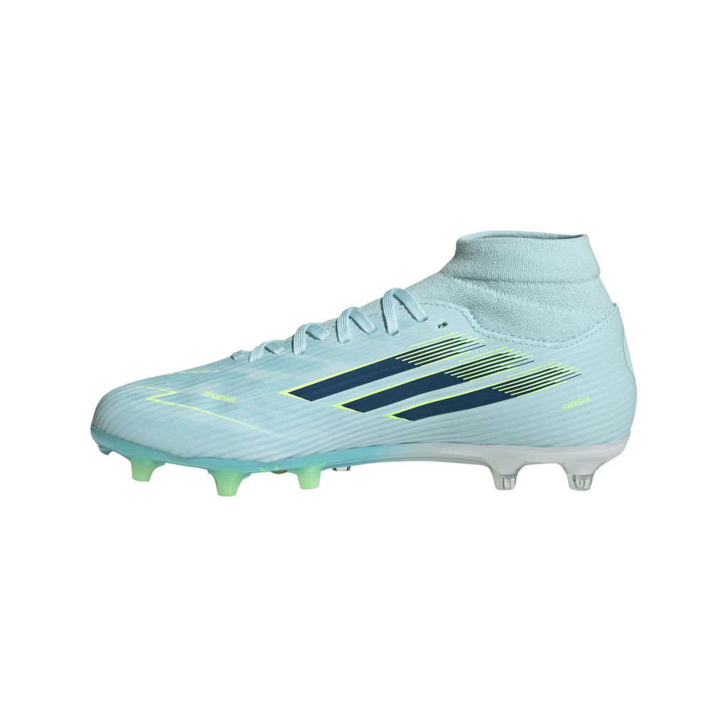 adidas F50 SparkFusion League Mid Cut FG AG Firm Ground Artificial Ground Womens Soccer Cleats Blue