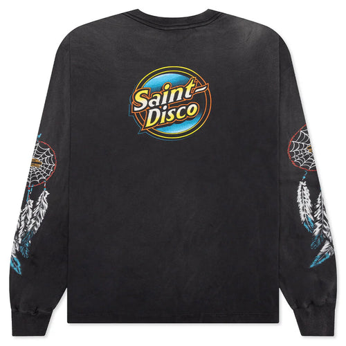 Saint Michael X Teflon Disco Mx6 Saint Disco L S Tee Black