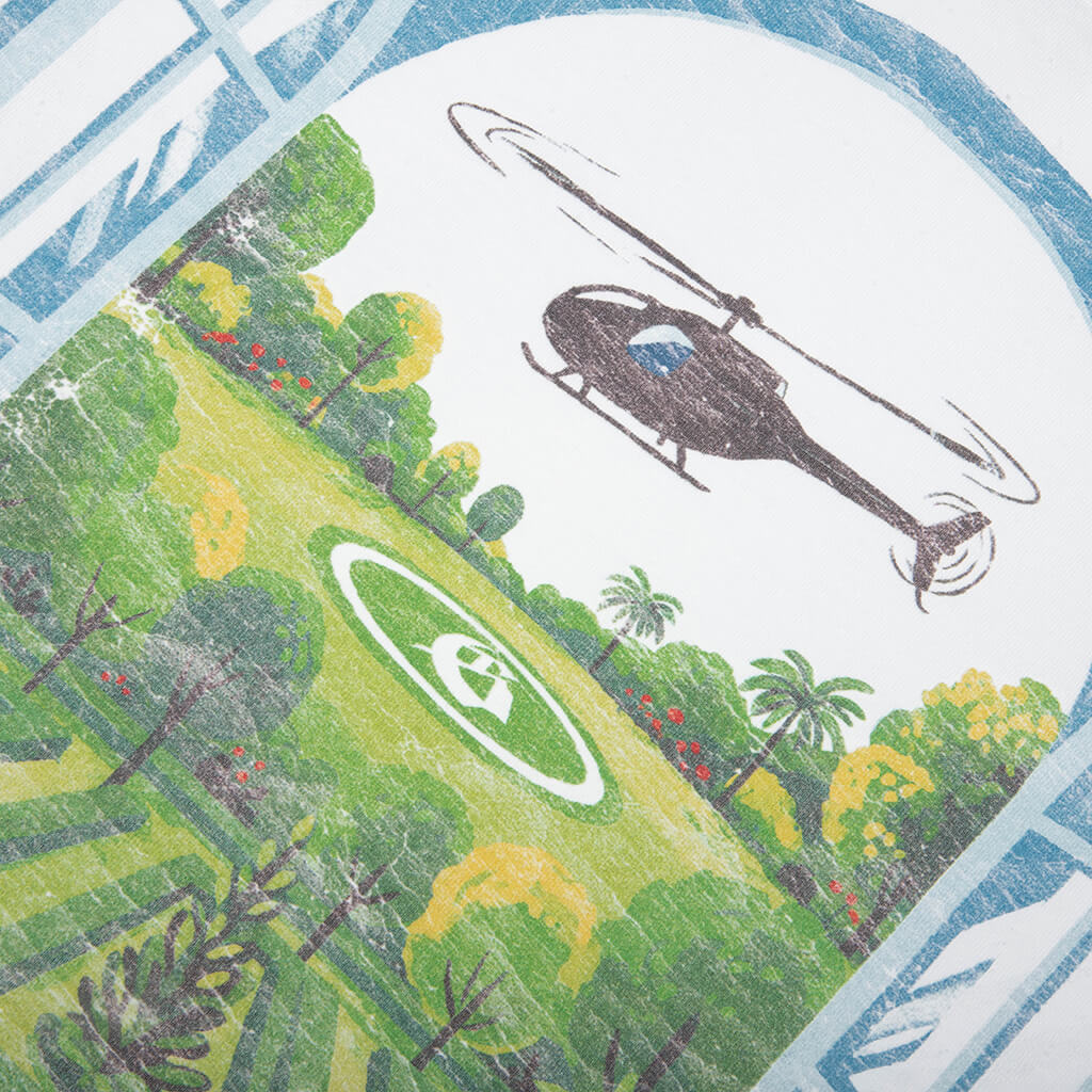 Helipad Dreams T Shirt Bone