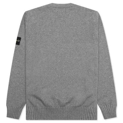 Knitted Sweater Melange Grey