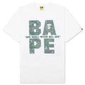 Bitmap Logo Tee White