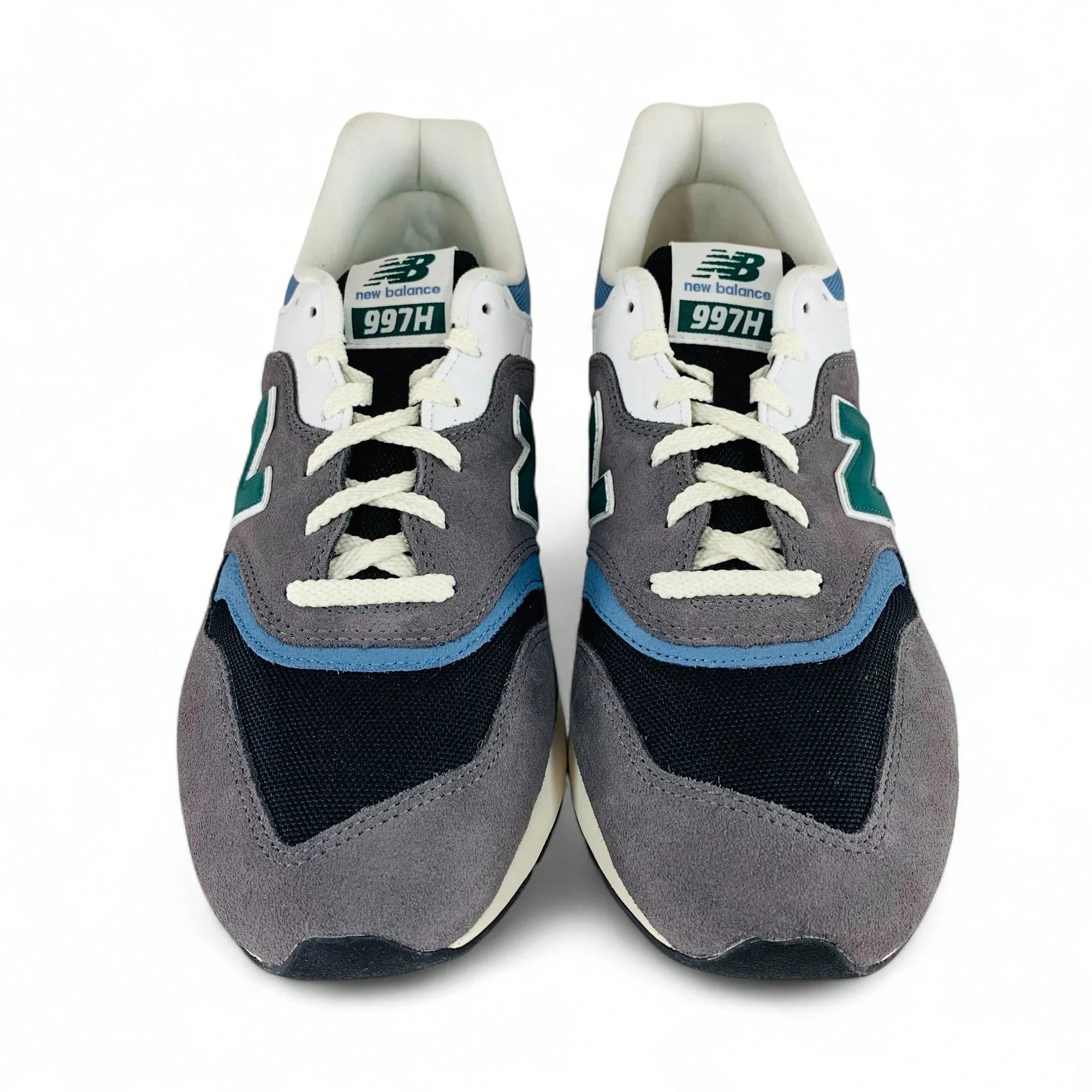 New Balance 997H Cordura Sneaker Shoes Grey Black Heron Blue Green