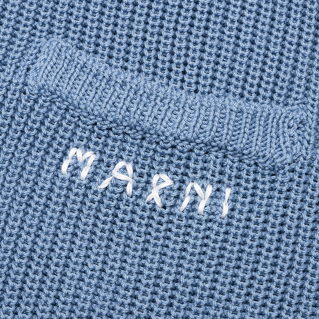 Knitted Polo Neck Opal