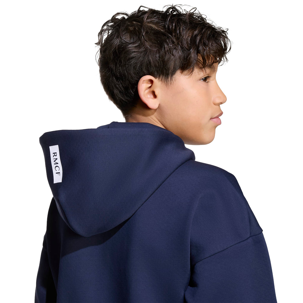 adidas Real Madrid ZNE Anthem Jacket Youth Navy