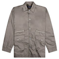 Multi Pocket Chore Jacket Grey Beige