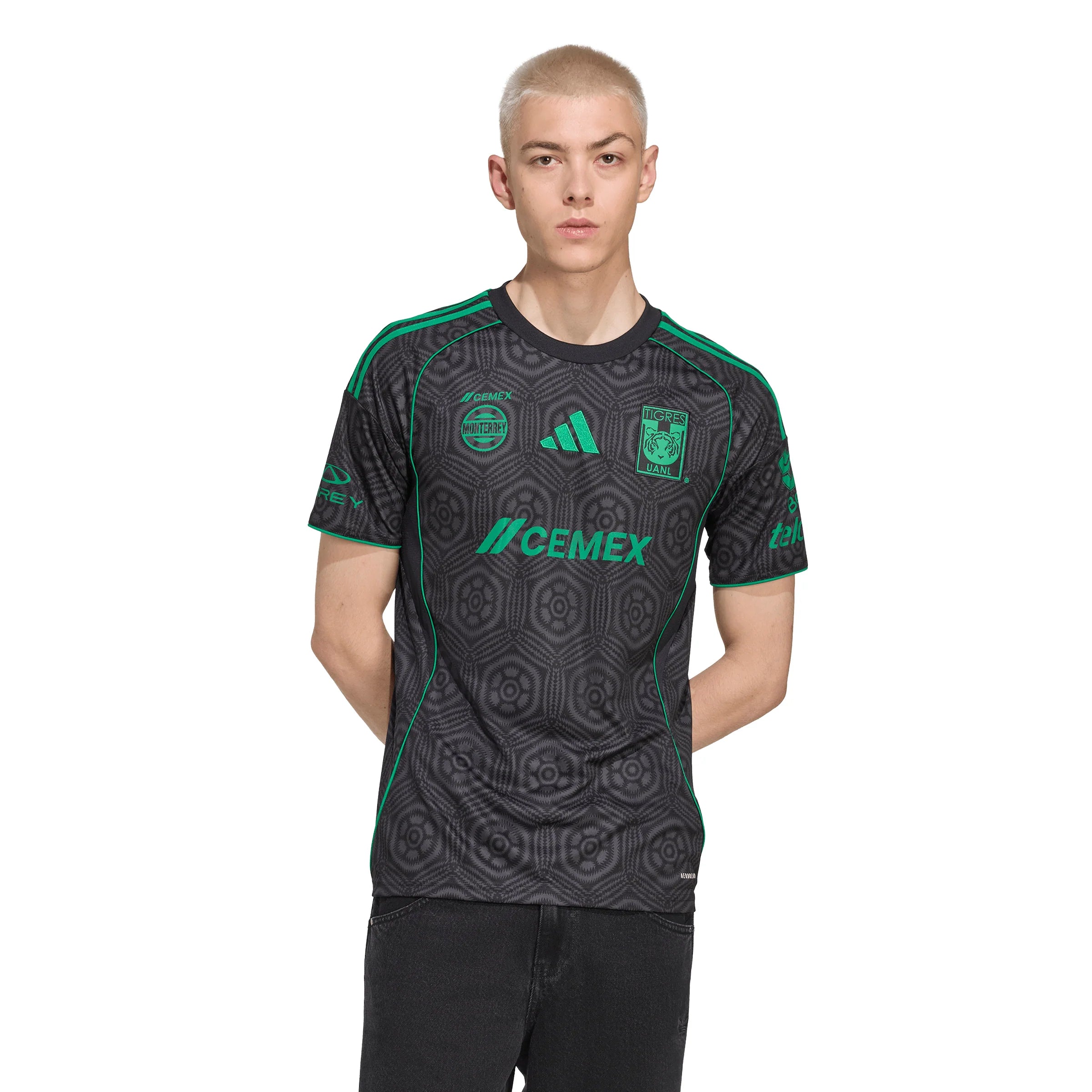 adidas Mens Tigres UANL Third Jersey 25 26 Carbon