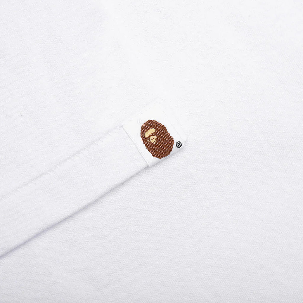 1st Camo by Bathing Ape Tee White Green