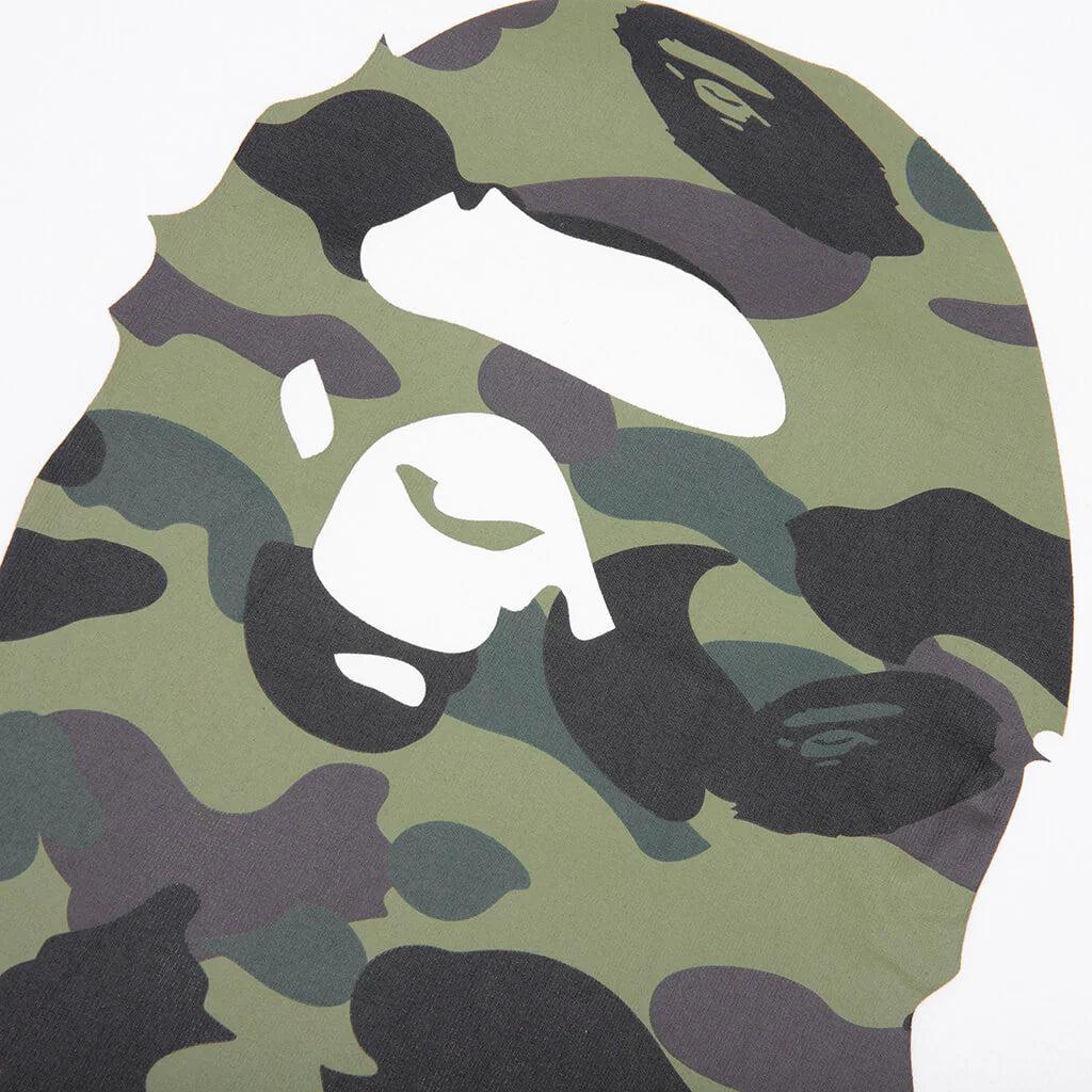 1st Camo by Bathing Ape Tee White Green