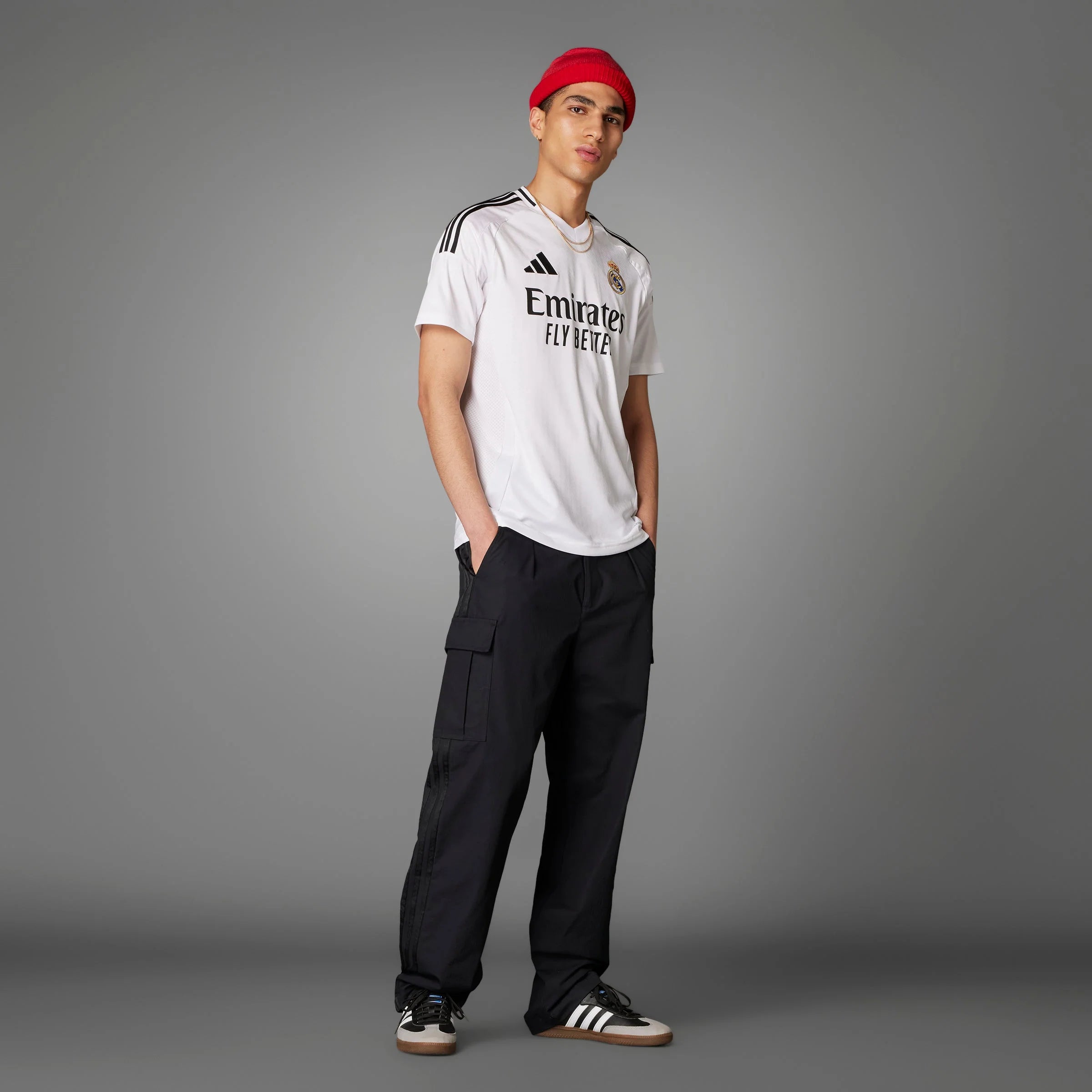adidas Mens Real Madrid Home Jersey 24 25