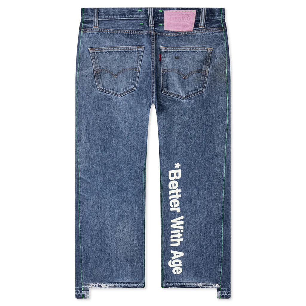 Baggy Jawn Denim Pants Indigo