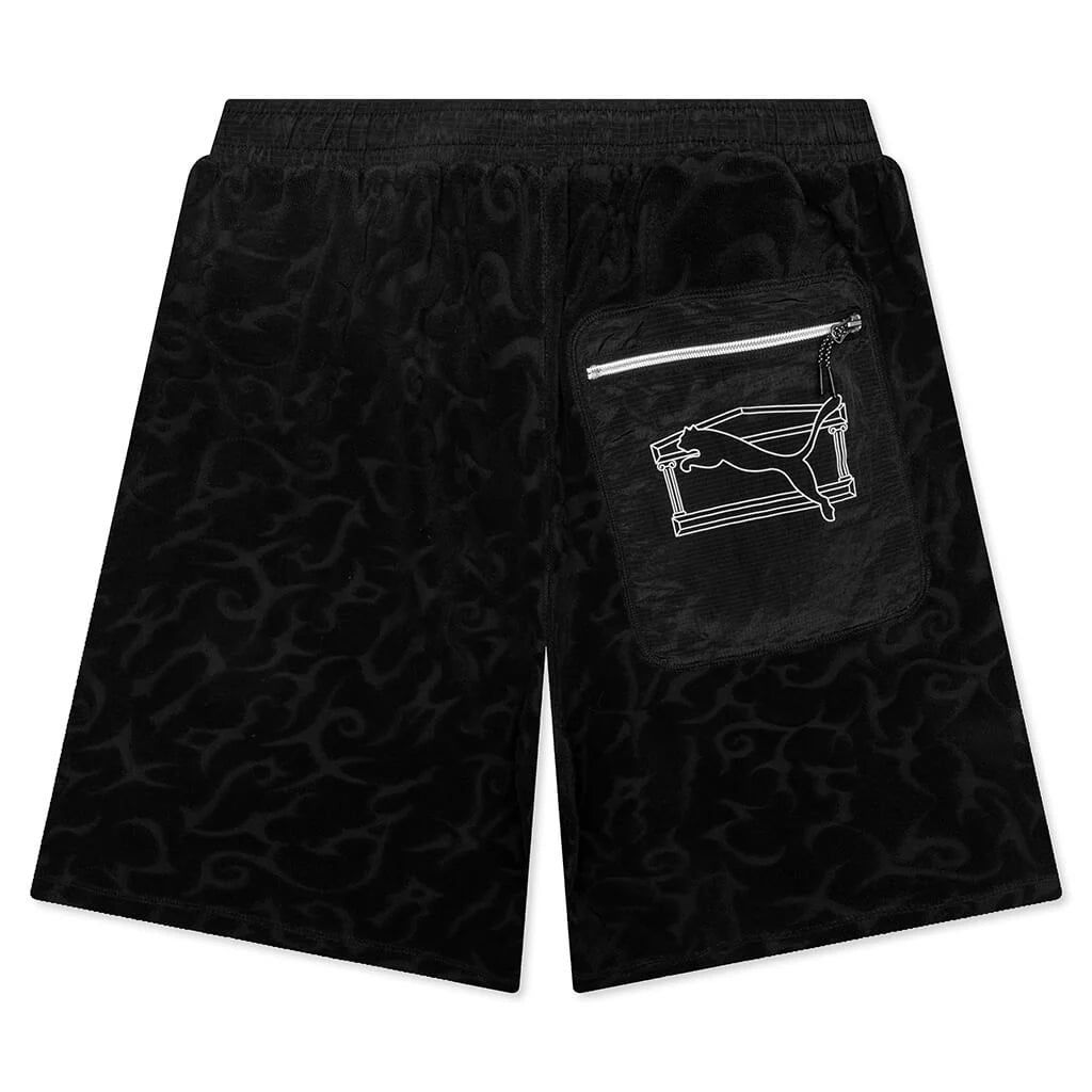 Puma x Aries Toweling Shorts Black