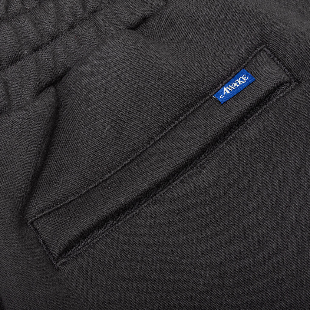 Debossed Sweatshorts Black