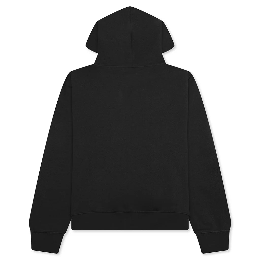 Museum Zip Up Hoodie Black