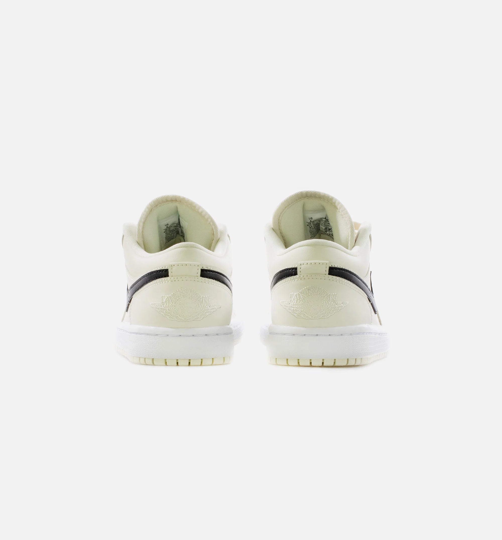 Air Jordan 1 Low Womens Lifestyle Shoe Cream Black White Limit One Per Customer
