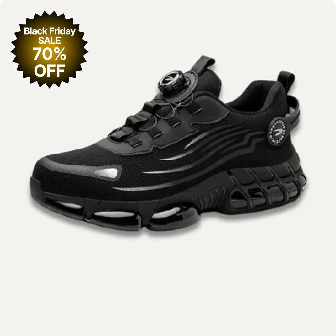 Axon Healthy Protective Steel Toe Sneakers Black Friday