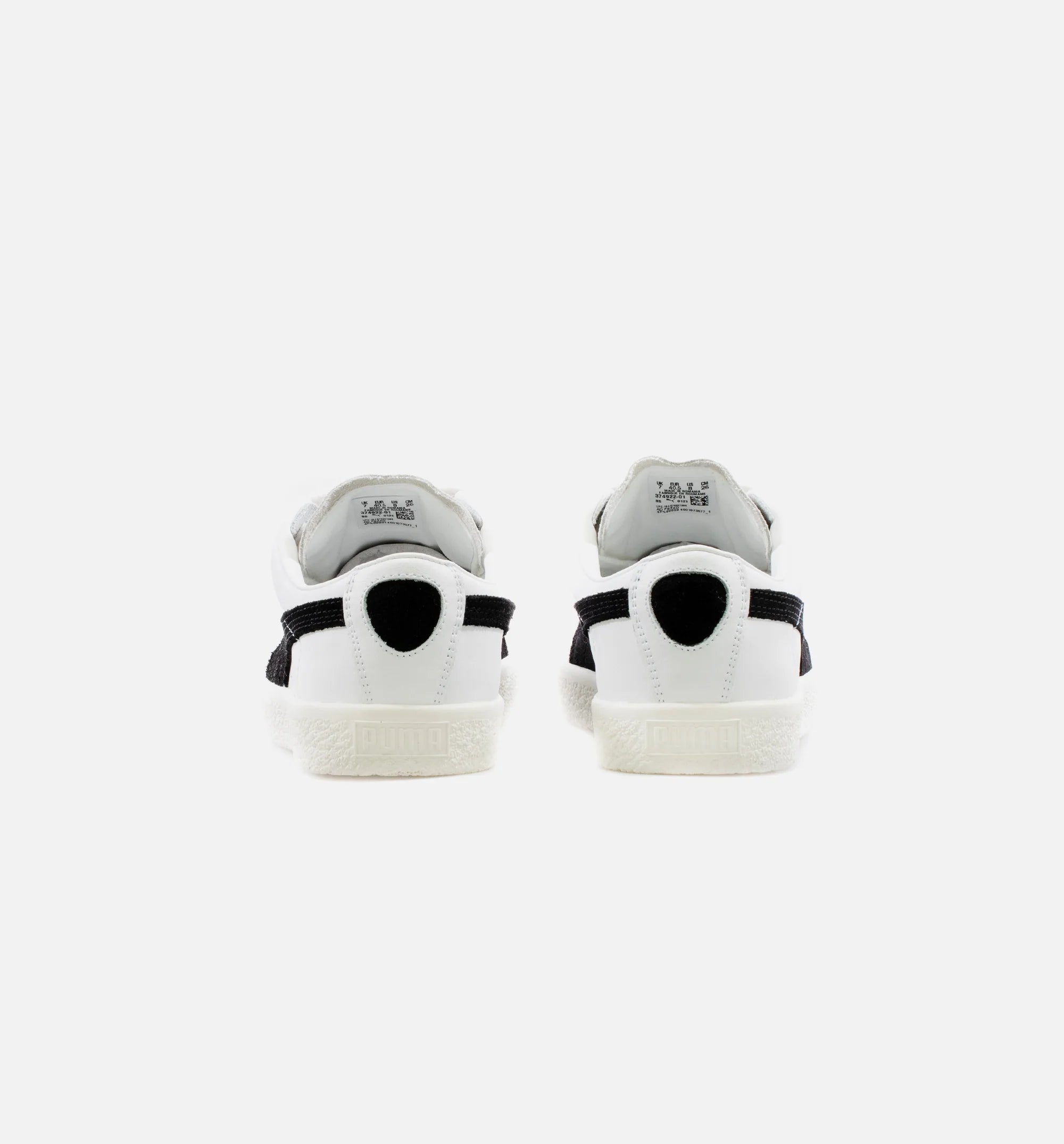 Basket Vintage Mens Lifestyle Shoe White Black