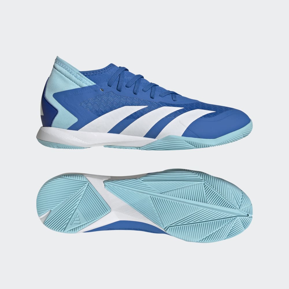 adidas Predator Accuracy3 IN Indoor Soccer Shoes Bright Royal White Bliss Blue