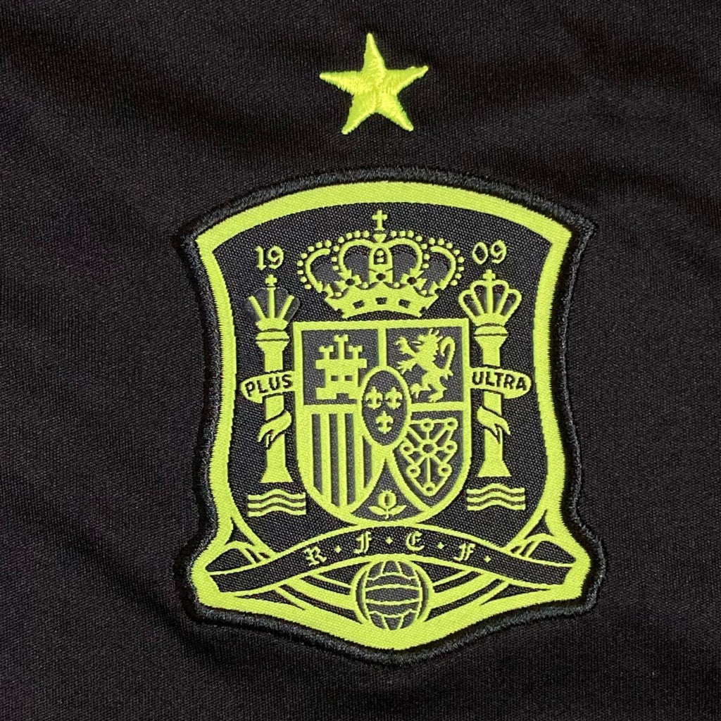 adidas Spain Away Jersey 14 Black Yel