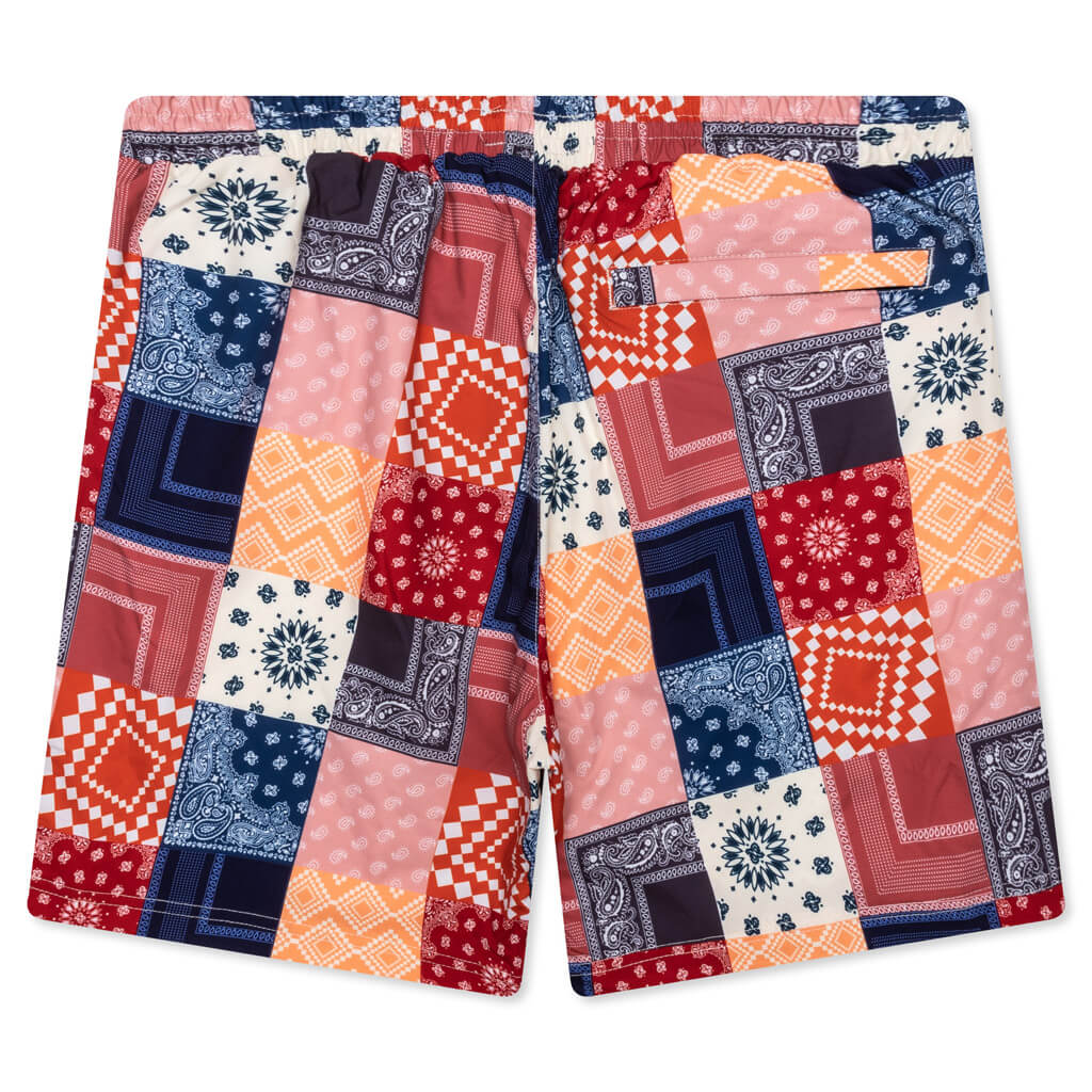 Paisley Cabana Short Ember