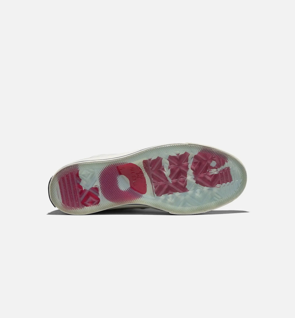 Chuck 70 Valentines Day Mens Lifestyle Shoe Vintage White Egret Days Ahead Red