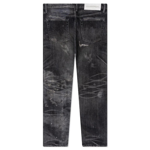 Savage Denim DP Mid Pants Black