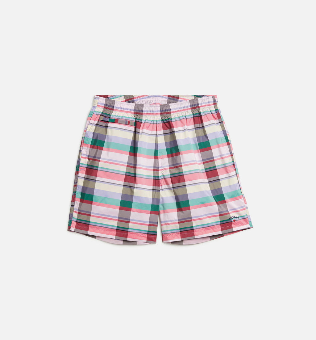 Noah Tech Mens Shorts Multi Red Grey Green White
