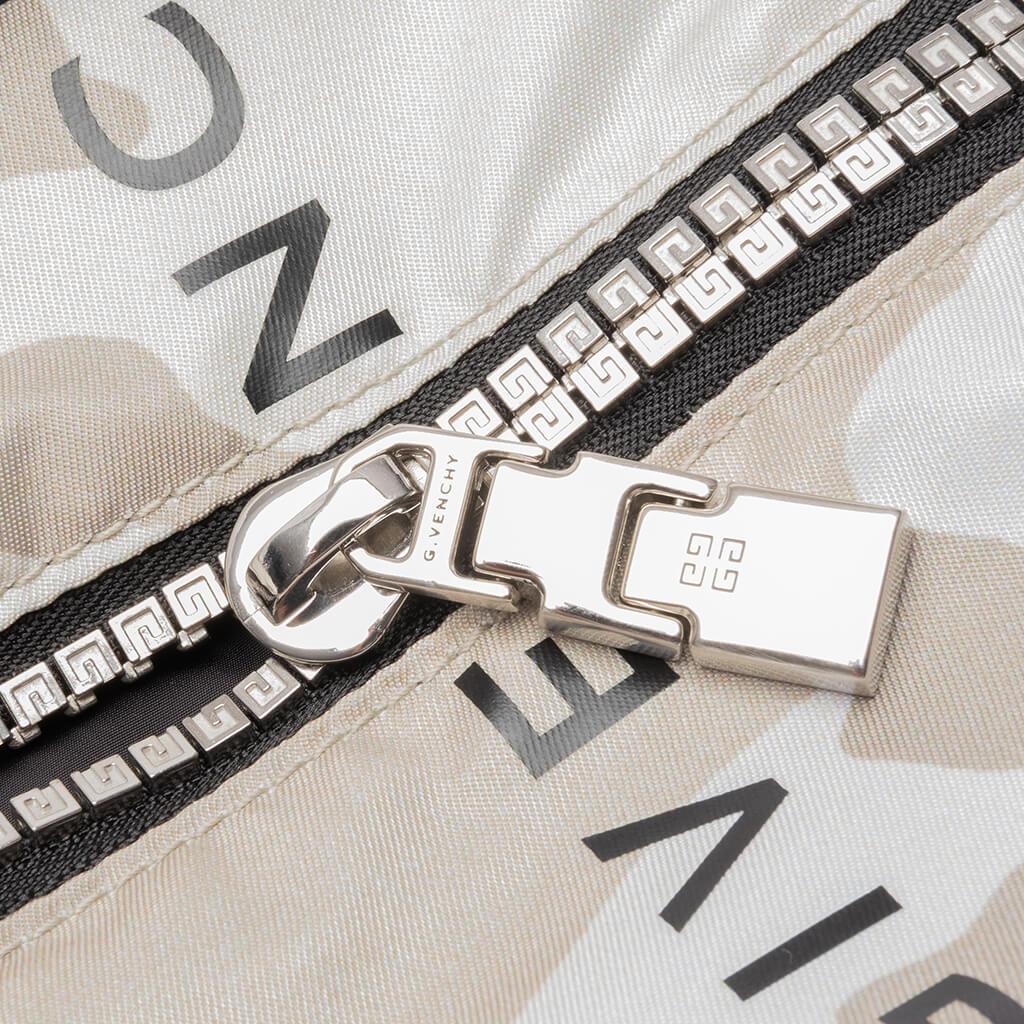 G Zip Bumbag Beige Brown