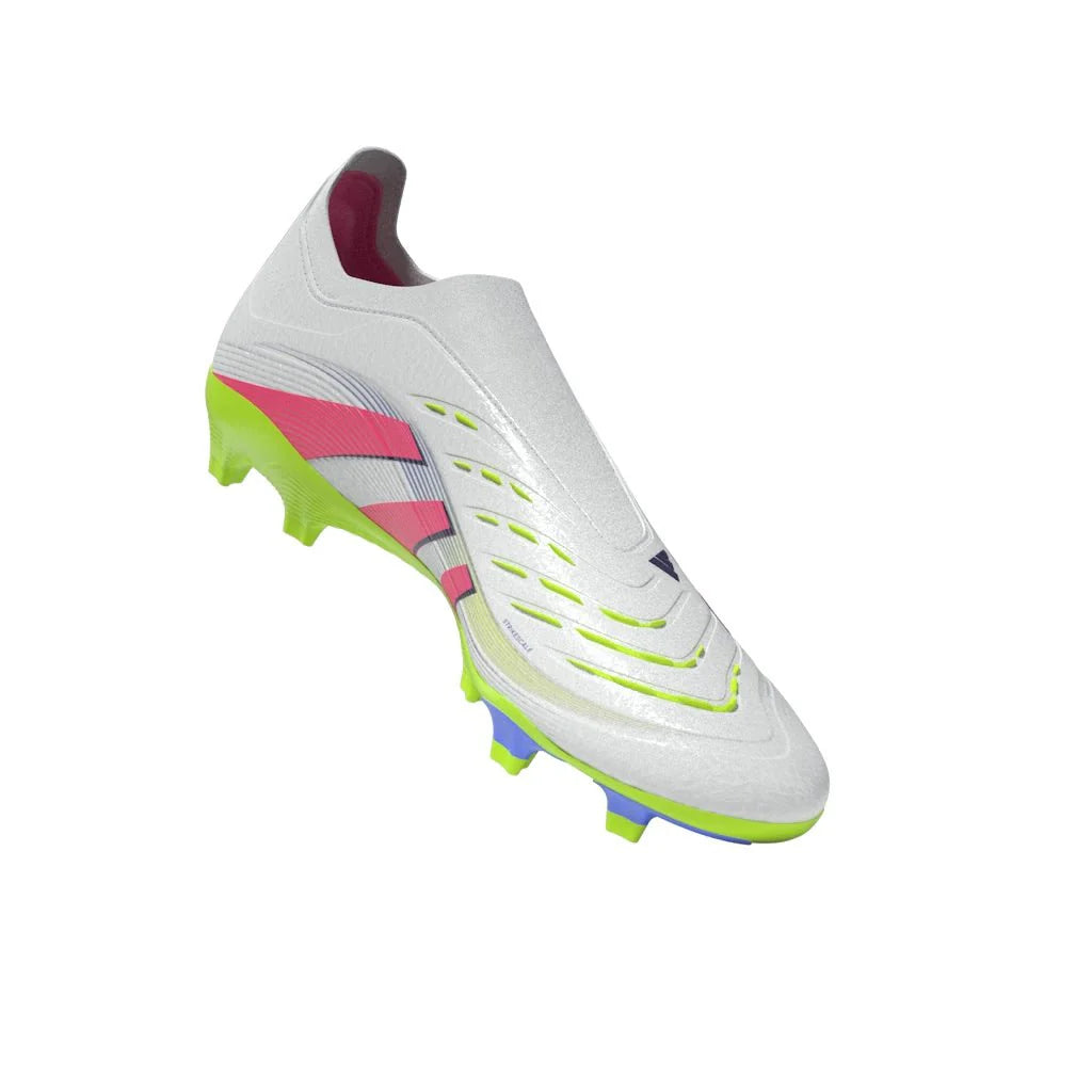 adidas Predator League Laceless Firm Multi Ground Boots White Pink