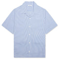 Striped Shirt White Light Blue