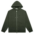 Zipped Hoodie Khaki