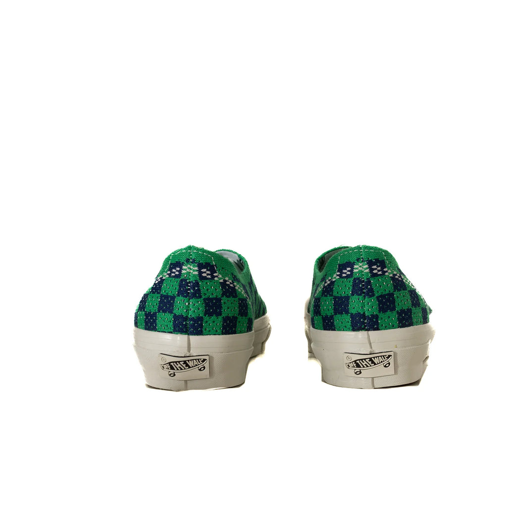 VANS LX AUTHENTIC 44 EK PUNK CHECK GREEN