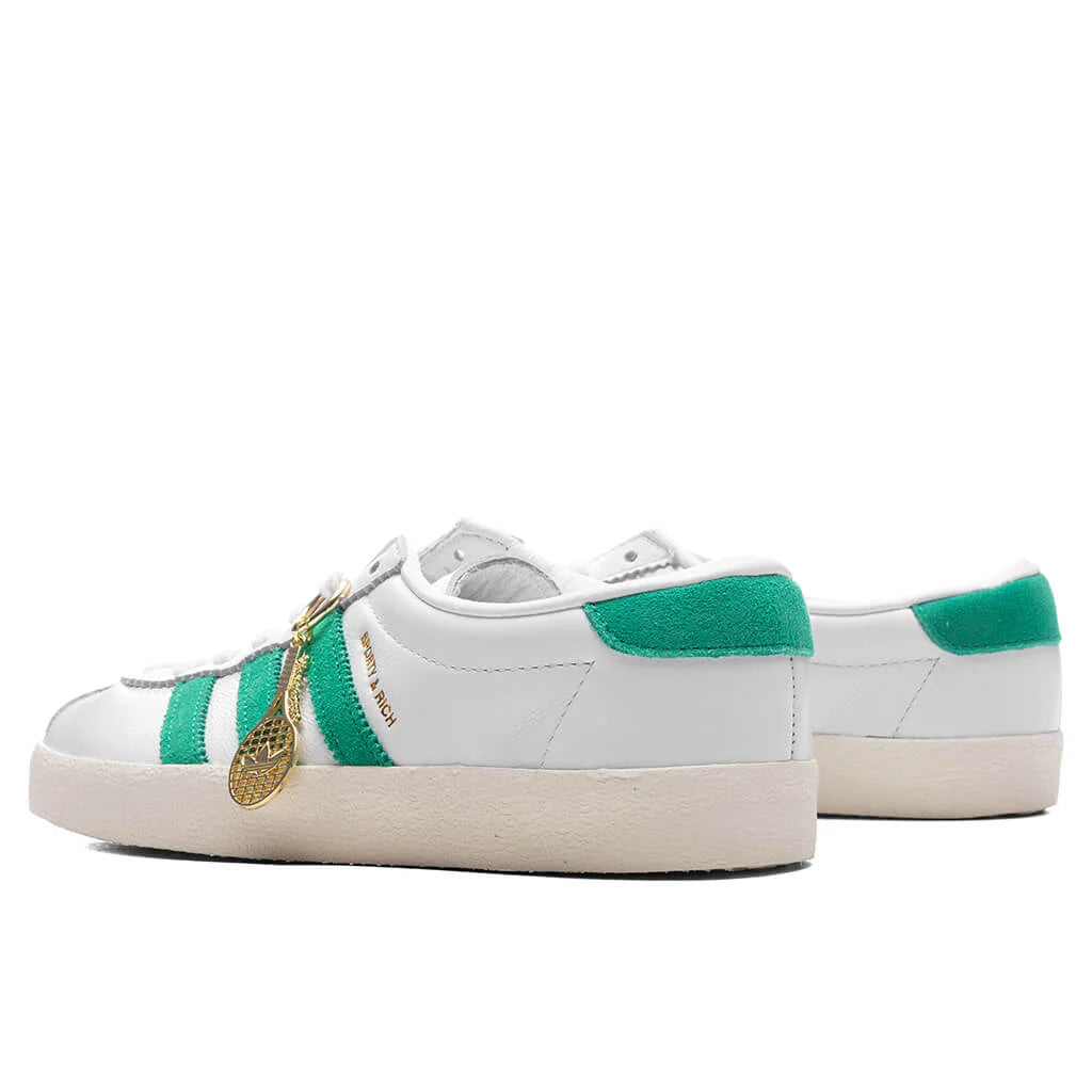 Adidas x Sporty Rich Womens Blanc Cloud White Off White Court Green