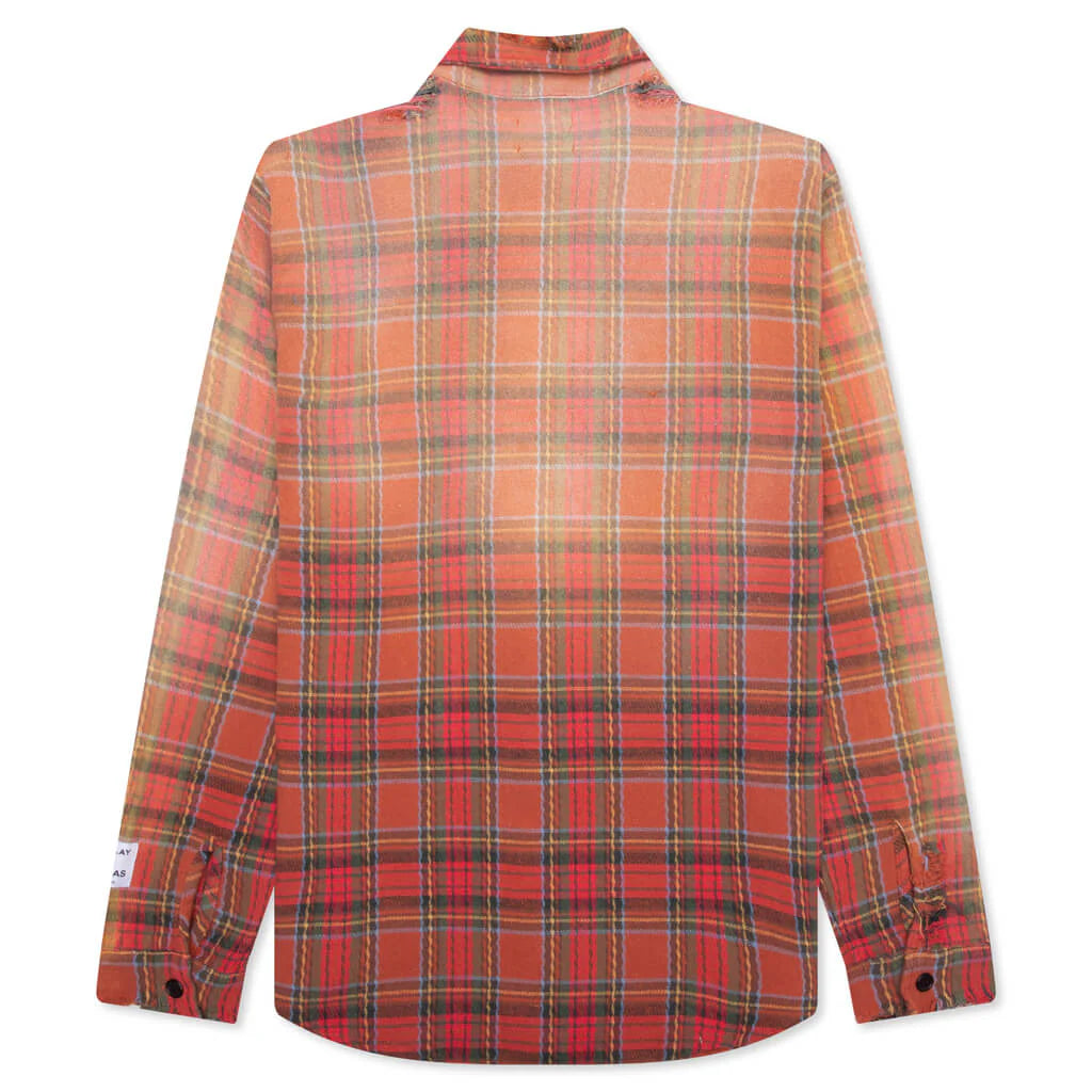 Marley Flannel Red