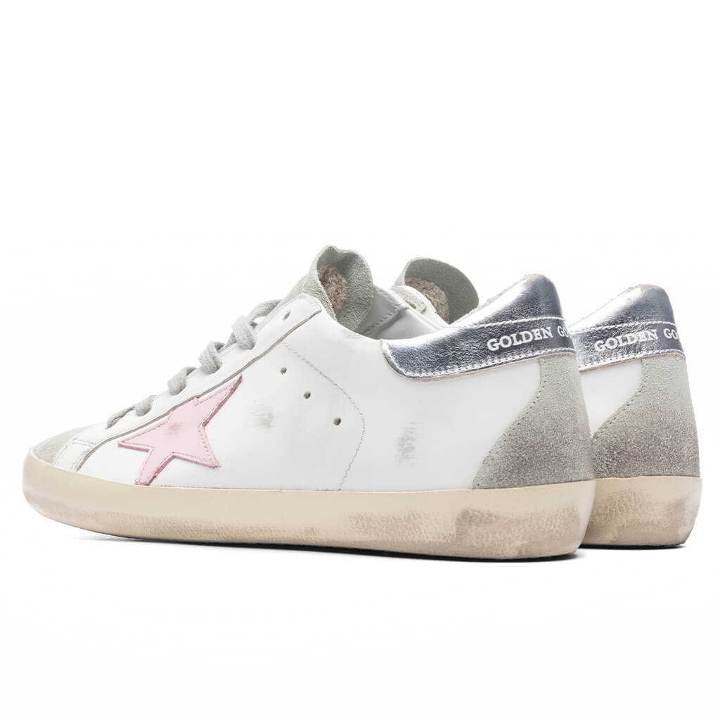 Womens Super Star Sneakers White Ice Orchid Pink