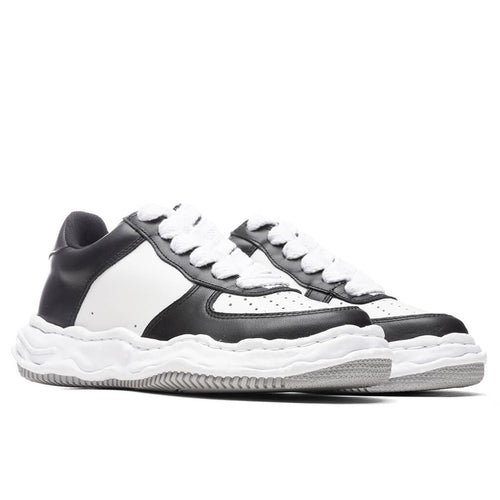 Wayne Low OG Sole Leather Sneaker Black White