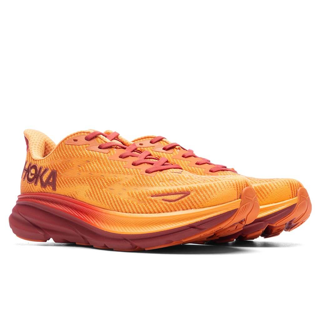 Womens Clifton 9 Amber Haze Sherbet