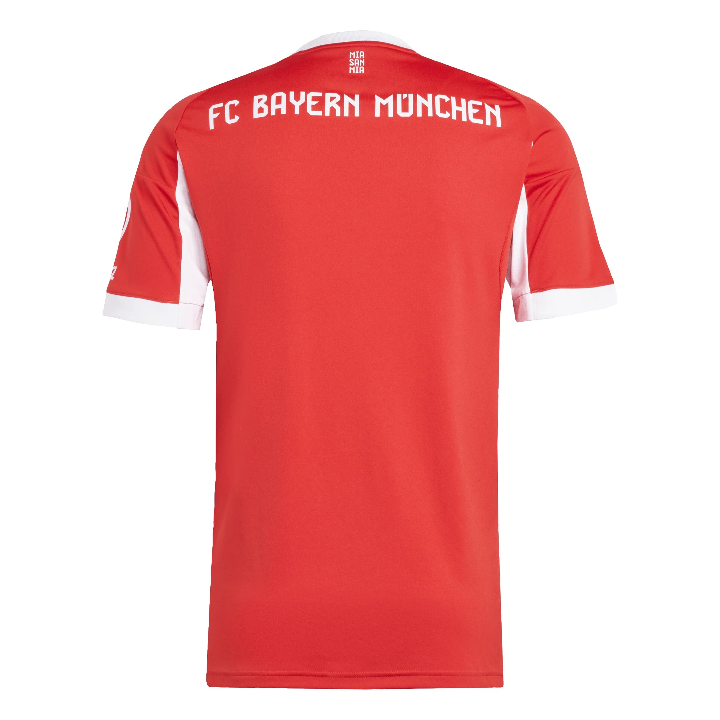 adidas Mens FC Bayern Munich Home Soccer Jersey 25 26 Red