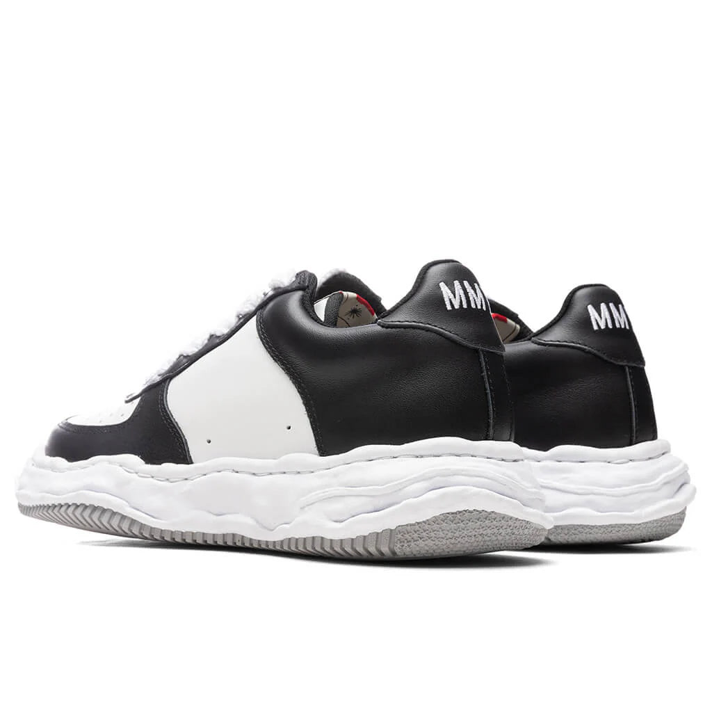 Wayne Low OG Sole Leather Sneaker Black White