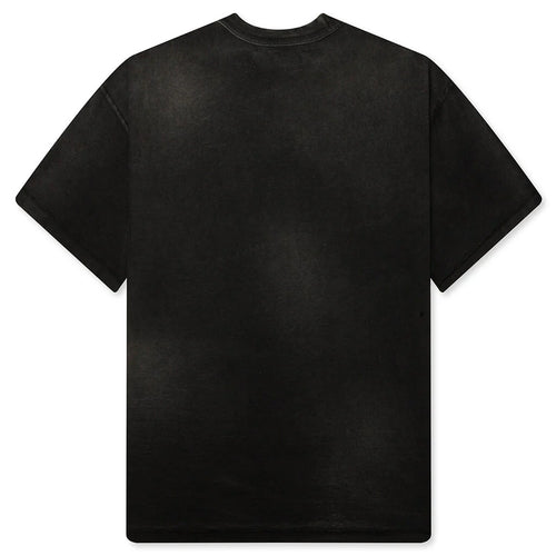 Gridlock Tee Washed Black