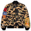 1St Camo Shark MA 1 Yellow