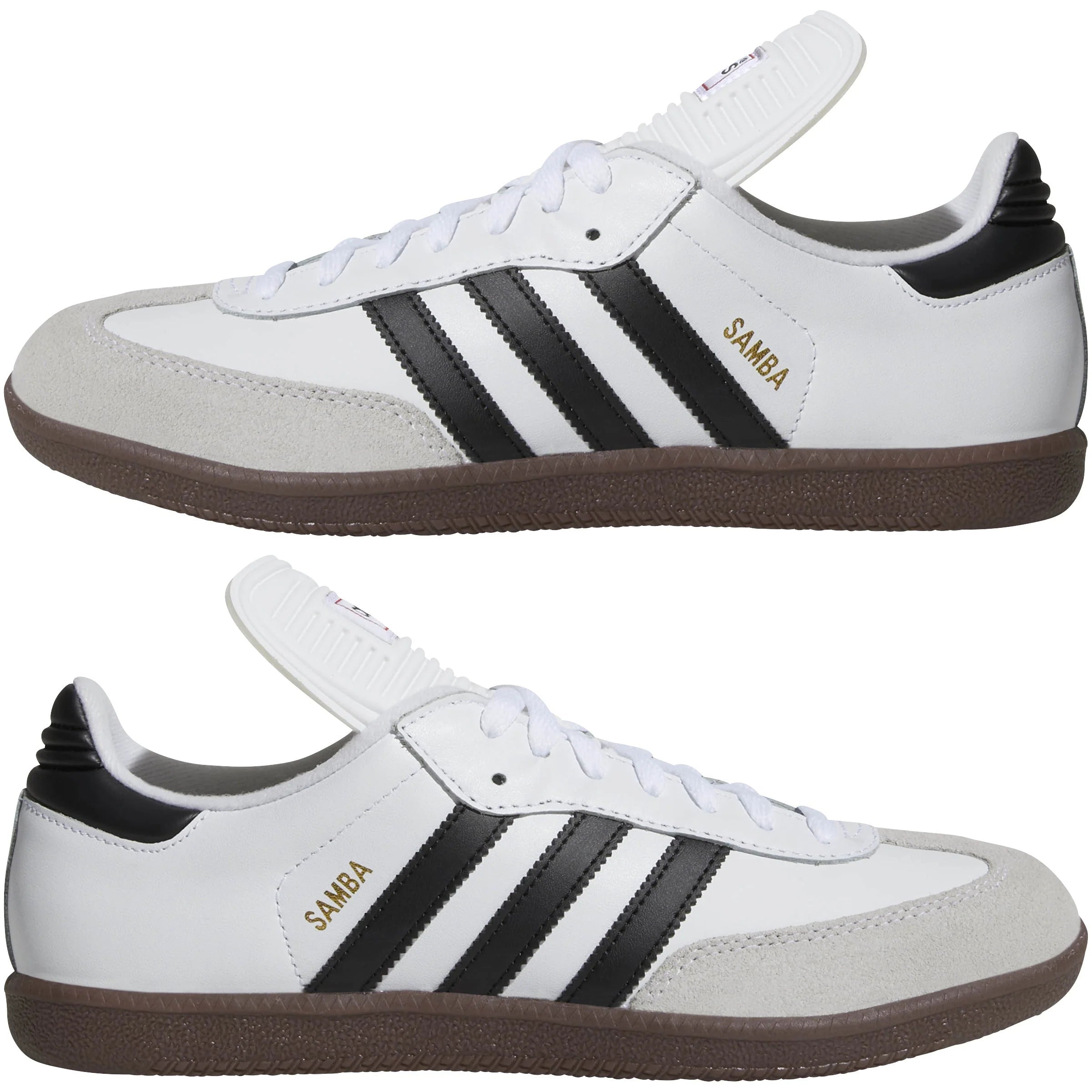 adidas Samba Classic Indoor Shoes White Black