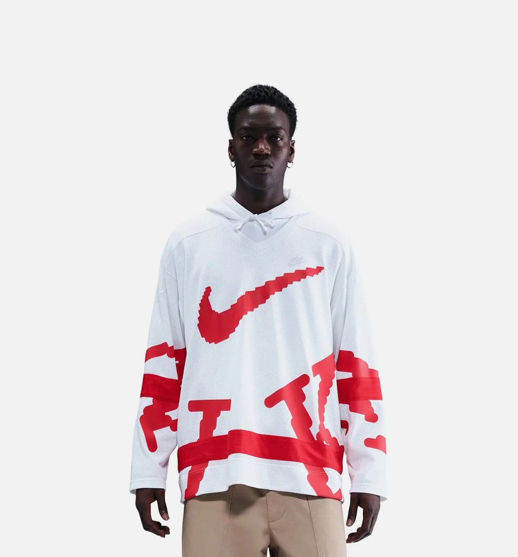 NSW Club Hockey Mens Jersey White Red