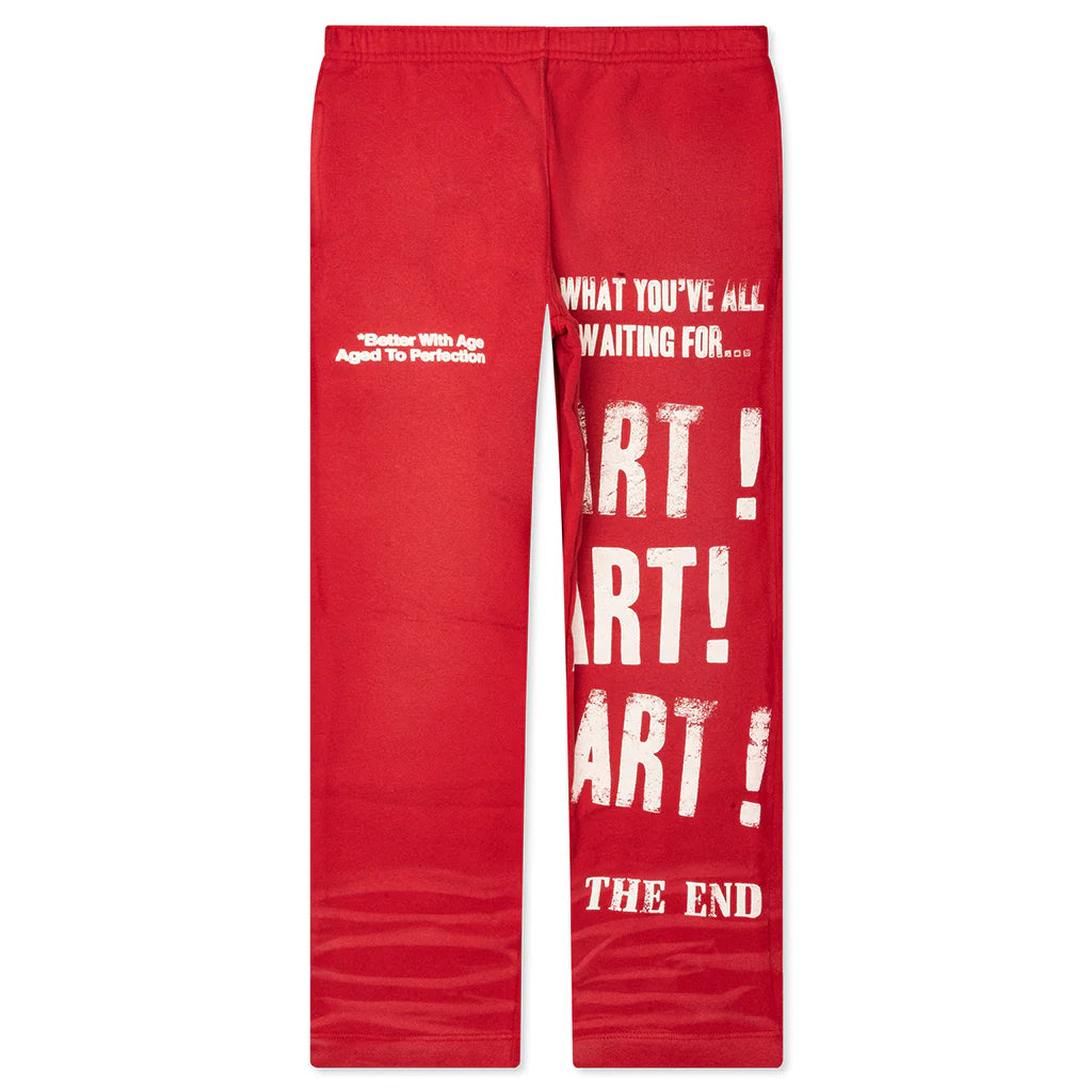 Superficial Sweatpants Red