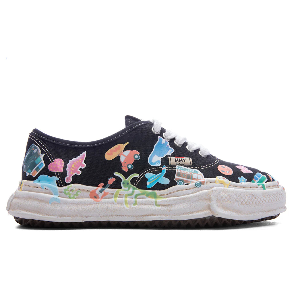 Baker Low OG Sole Canvas Stickers Print Black
