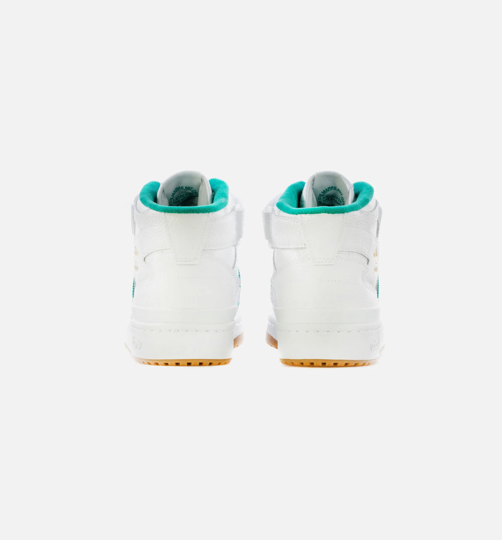 Forum Mid Mens Lifestyle Shoe Cloud White Gold Metallic Gum