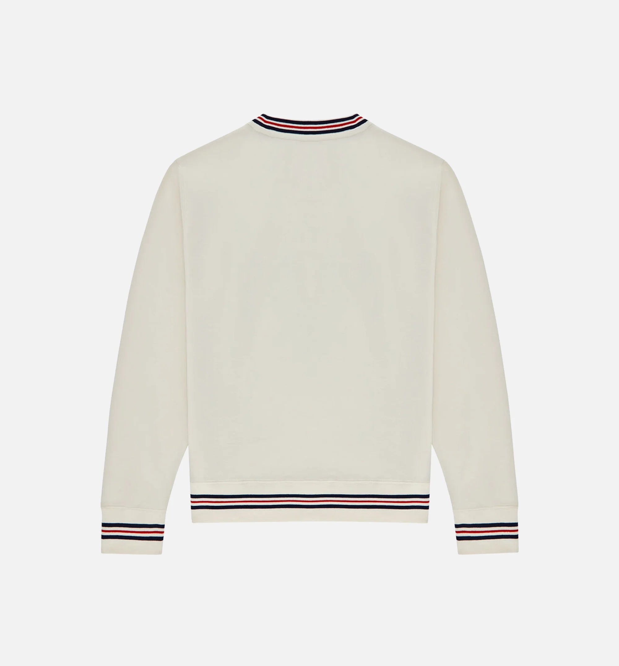 Converse X Todd Snyder Po Mens Crew Hoodie White Blue