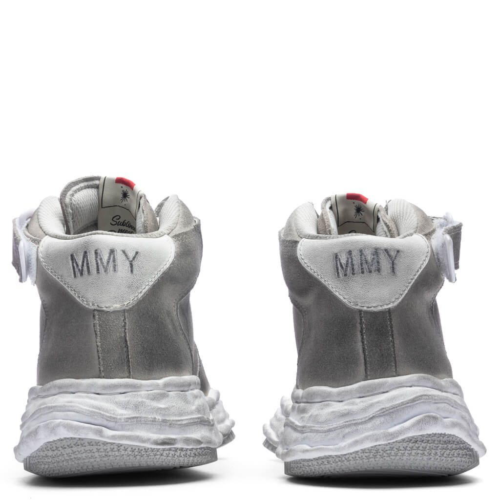 Wayne Brushed Suede High White