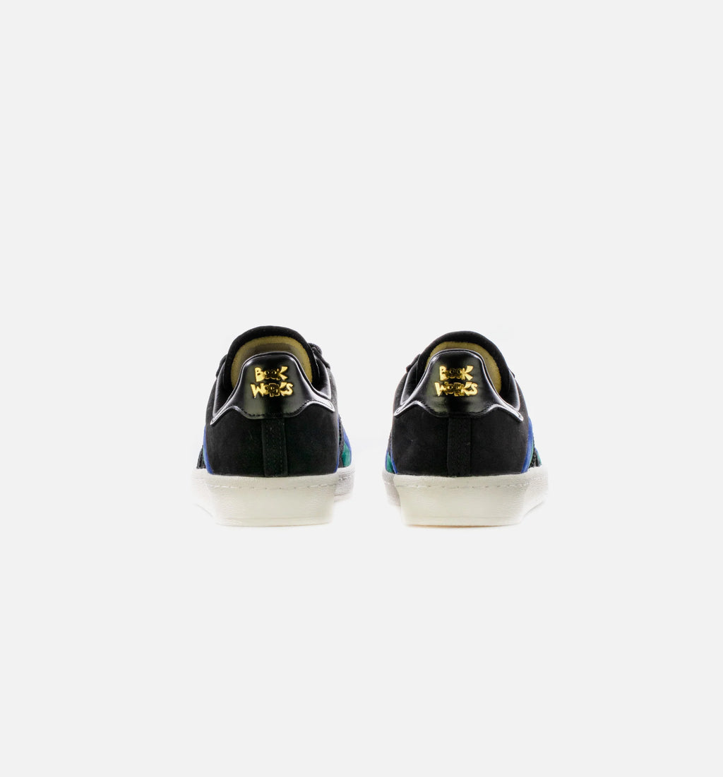 Book Works Campus 80 Mens Lifestyle Shoe Black Blue Free Shipping